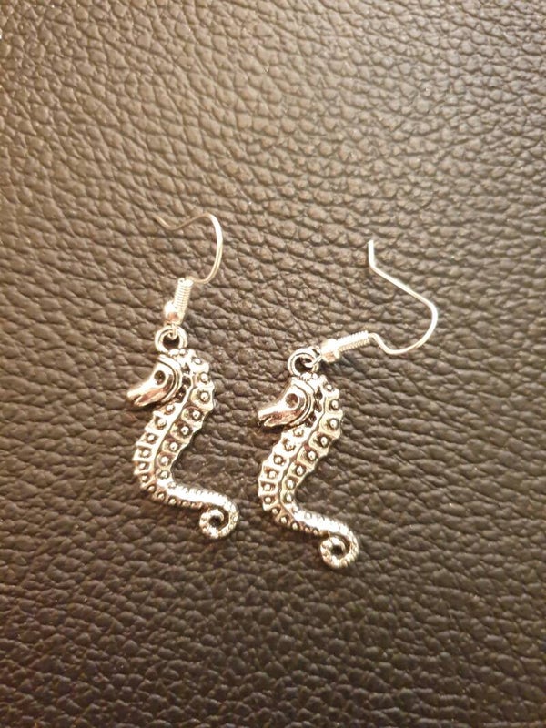 Boucles d'oreilles hippocampe