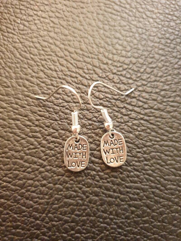 Boucles Made with love fait main