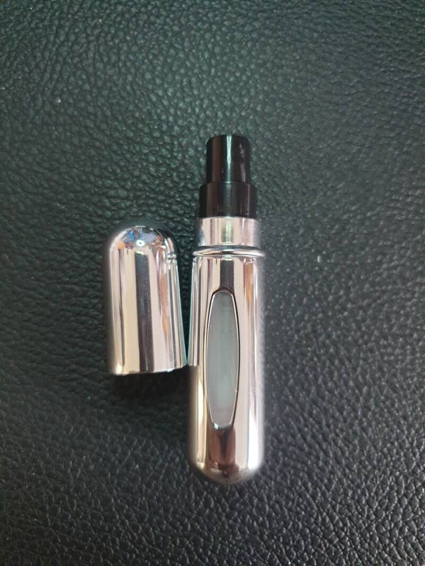 Vaporisateur de sac magique argenté brillant