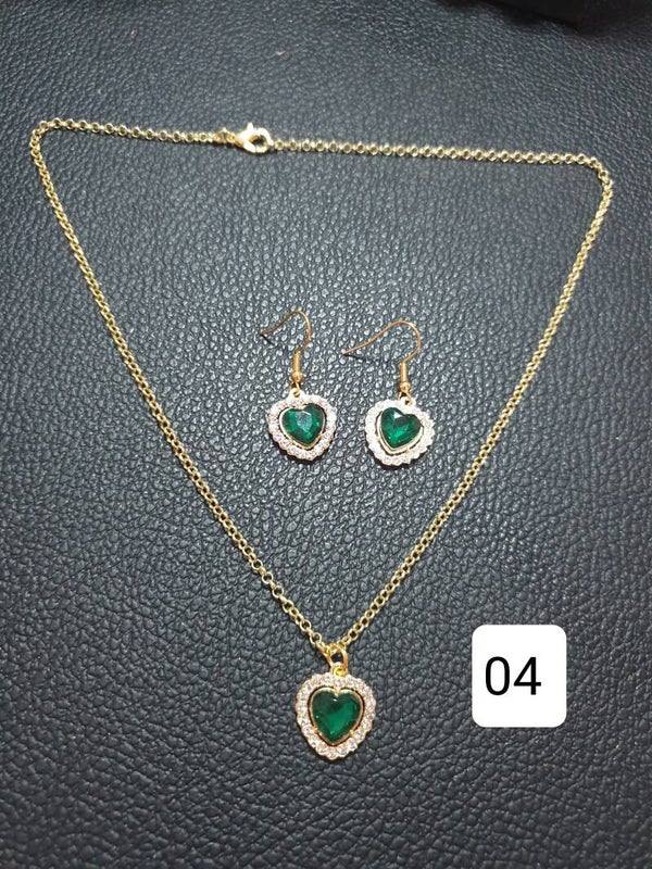 Parure coeur 04