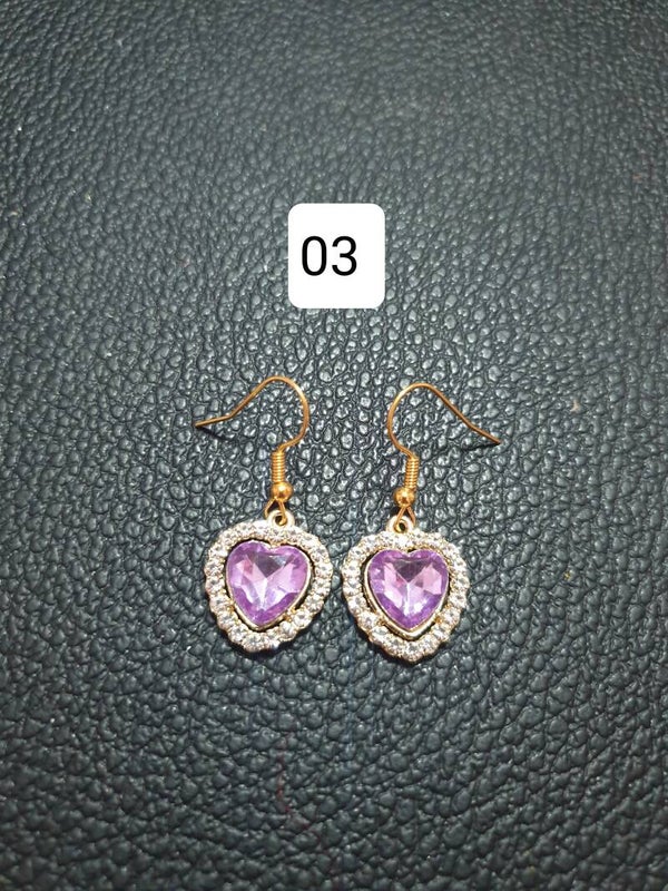 Boucles d'oreilles coeur 03