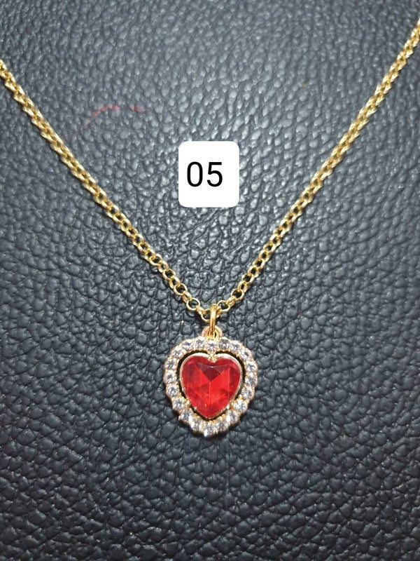 Collier coeur 05