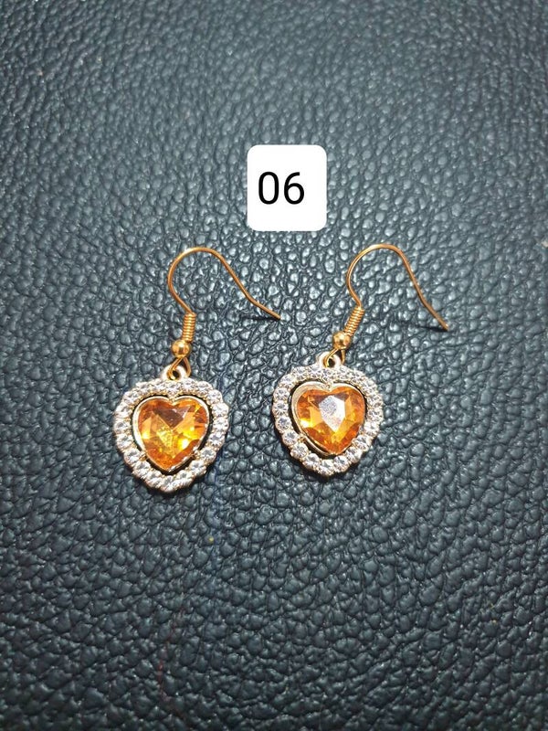 Boucles d'oreilles coeur 06