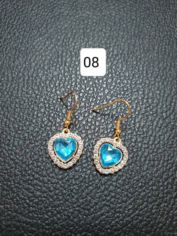 Boucles d'oreilles coeur 08