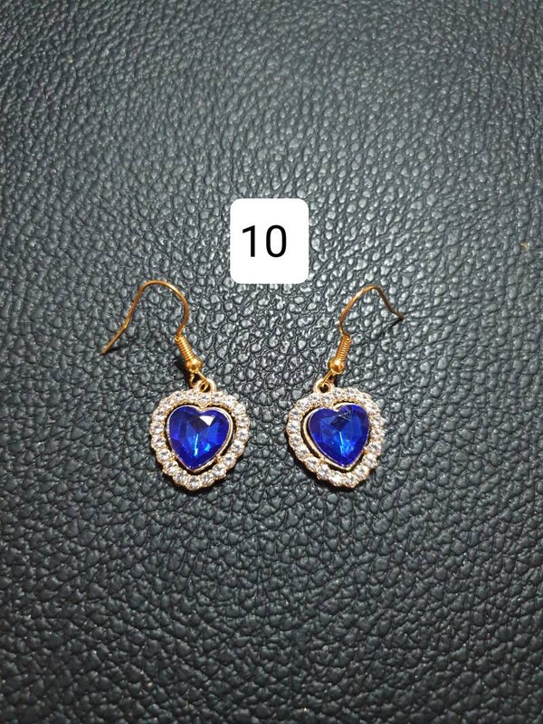 Boucles d'oreilles coeur 10