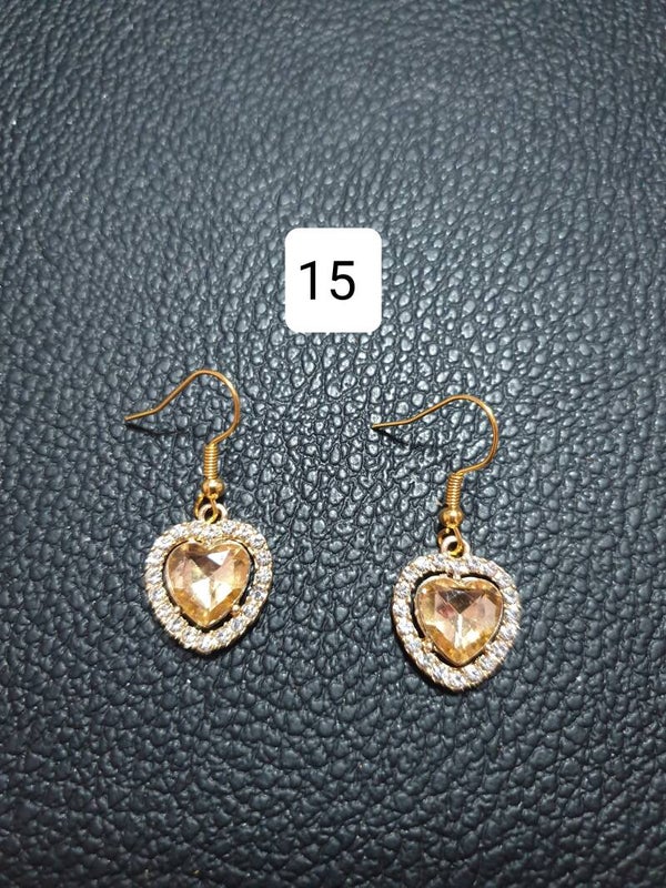 Boucles d'oreilles coeur 15