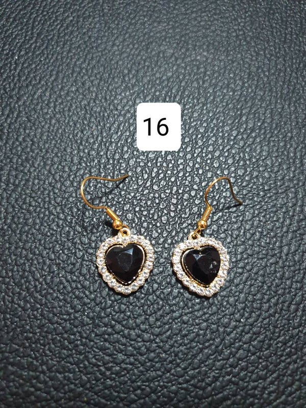 Boucles d'oreilles coeur 16