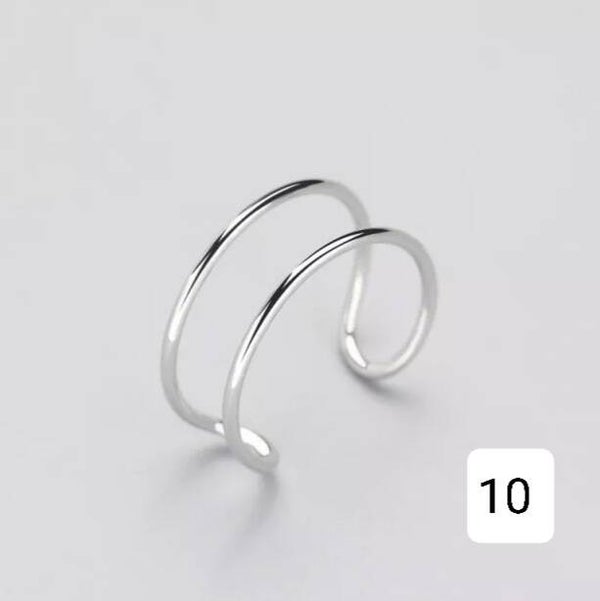 Bague fantaisie ajustable 10