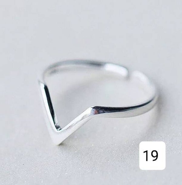 Bague fantaisie ajustable 19