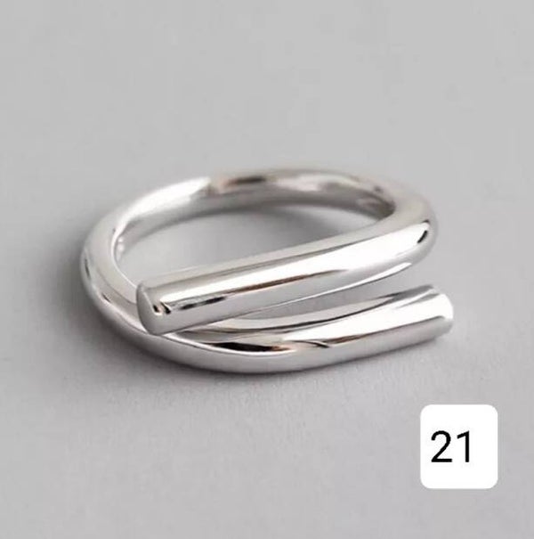 Bague fantaisie ajustable 21