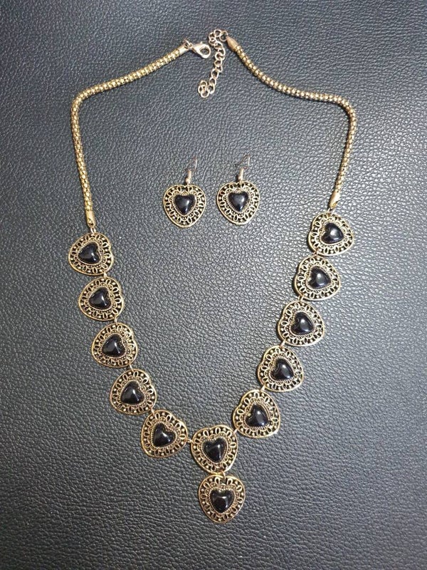 Parure fantaisie vintage années 80 très rare