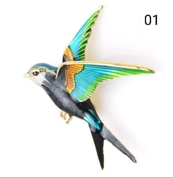 Broche "Oiseau" 01