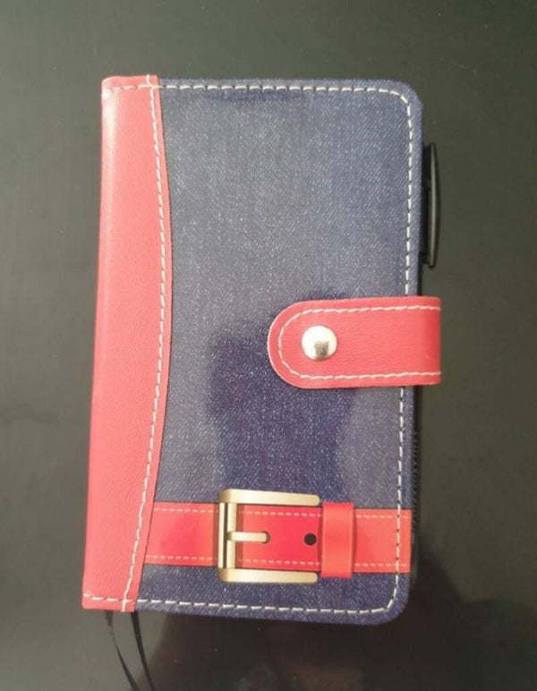 Petit carnet style jean