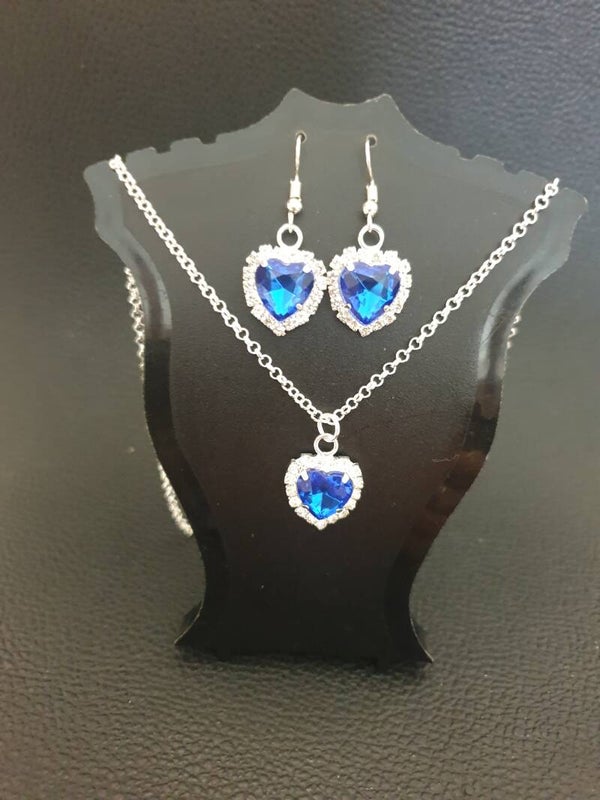 Parure coeur 20