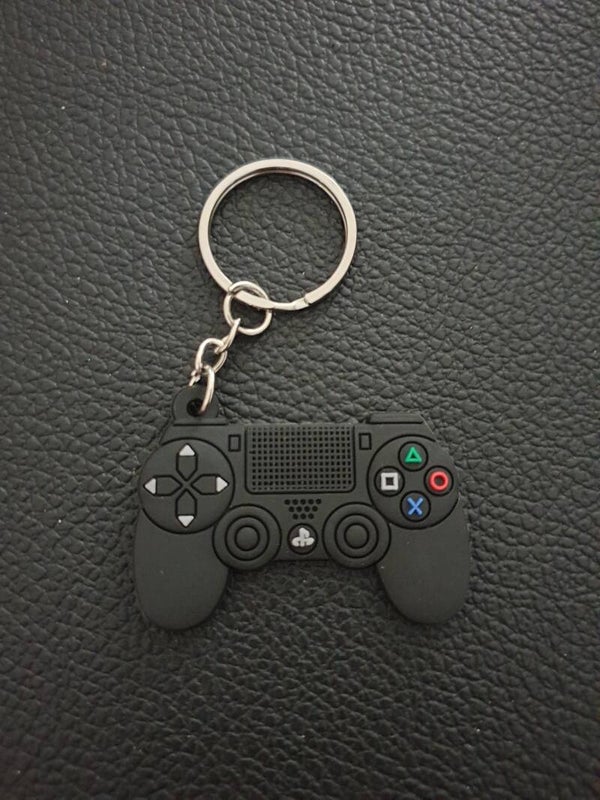 Porte-clés "PlayStation" noir