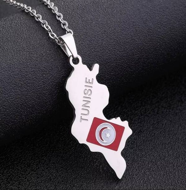 Collier "Tunisie" argenté