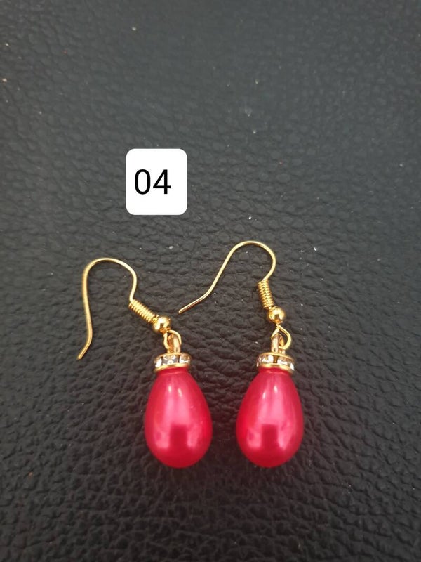 Boucles d'oreilles fantaisie "Goutte" 04