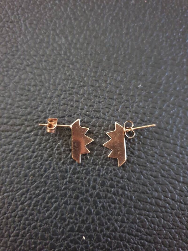 Boucles d'oreilles fantaisie Couronne