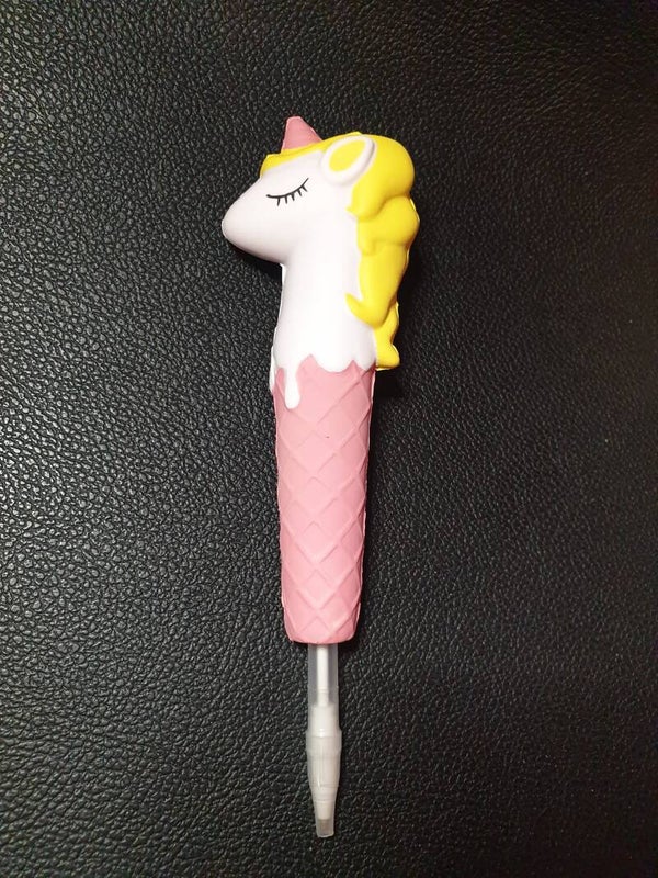 Stylo licorne glace