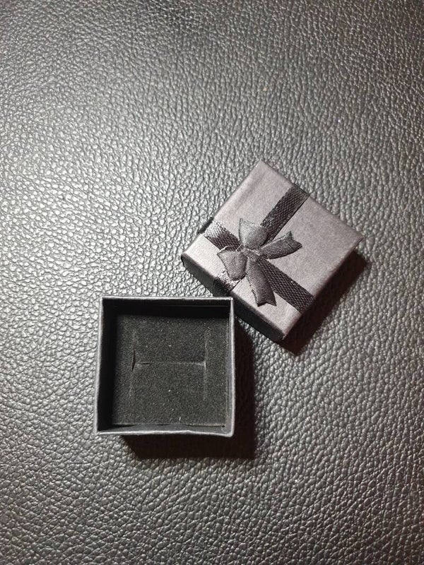 Boîte cadeau 4x4 cm noire