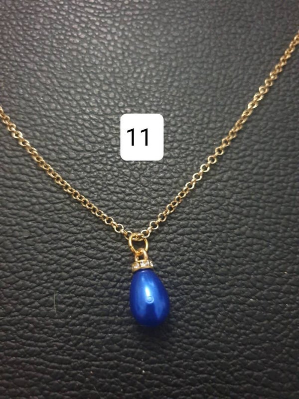 Collier fantaisie "Goutte" 11