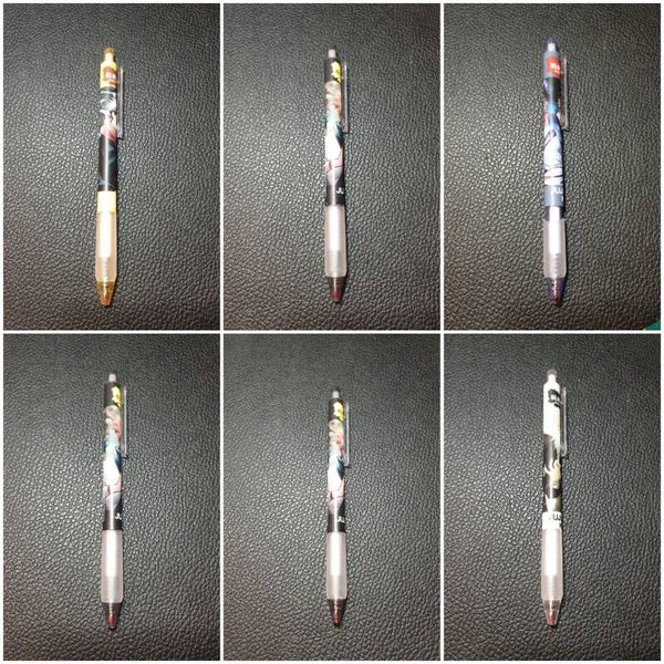 Lot de 6 stylos "Jujutsu Kaisen"