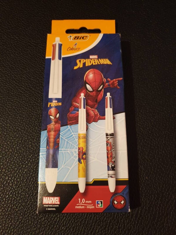 Bic 4 couleurs Spiderman édition limitée