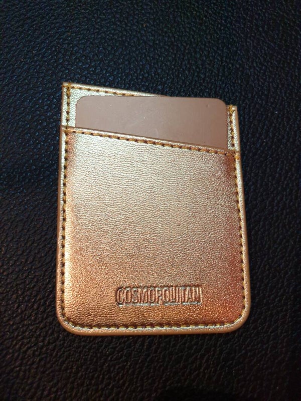 Pote-carte adhesif pour téléphone portable "Cosmopolitan"