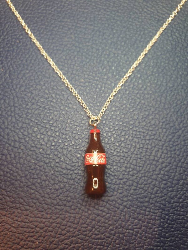 Collier fantaisie "Coca-Cola" chaîne