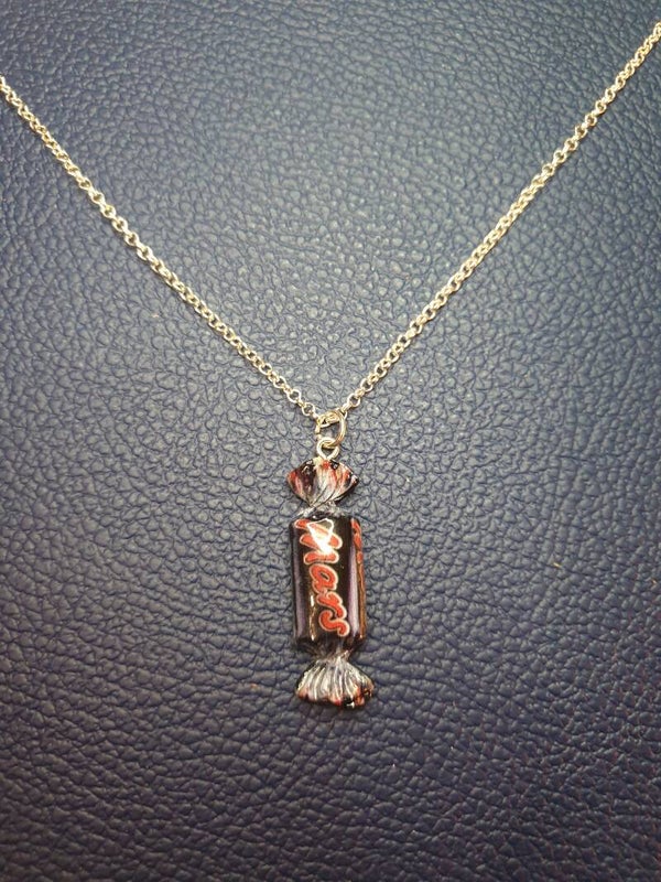 Collier fantaisie "Mars" chaîne