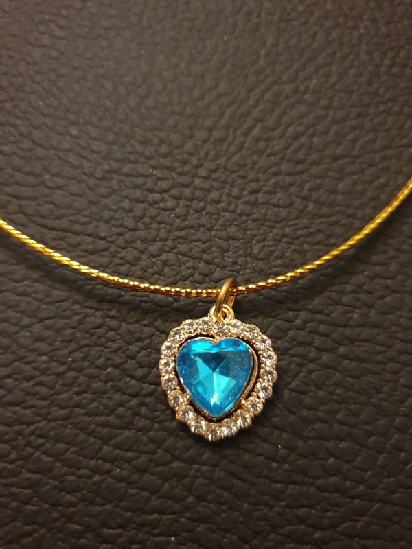 Collier "Coeur" 01 cordon doré