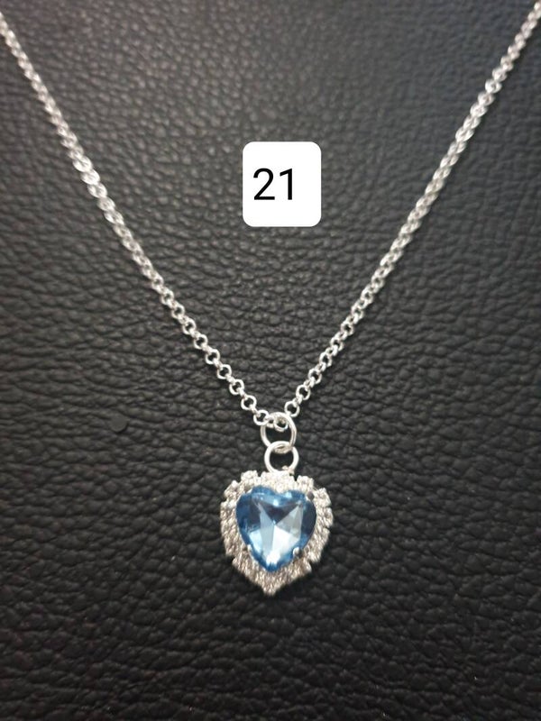 Collier fantaisie "Cœur" 21