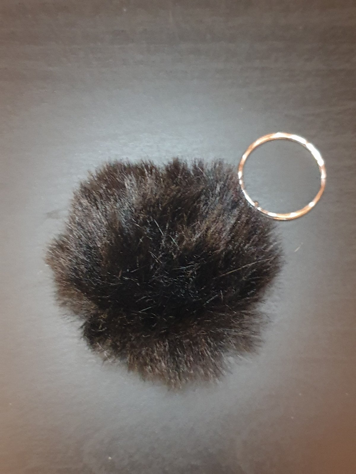 Décoration Trousseau Clés Voiture Porte-clés En Fausse Fourrure De Lapin - Boule Douce 10 Cm - Anneau Métal Doré - Accessoire Sac, Téléphone, Clés - Cadeau Mignon Boule Fourrure Douce Anneau Métal