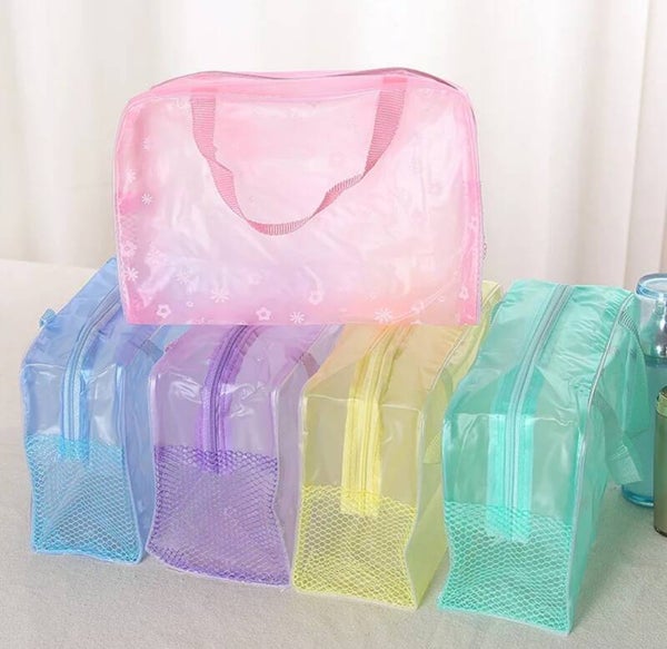 Trousse de toilette rose