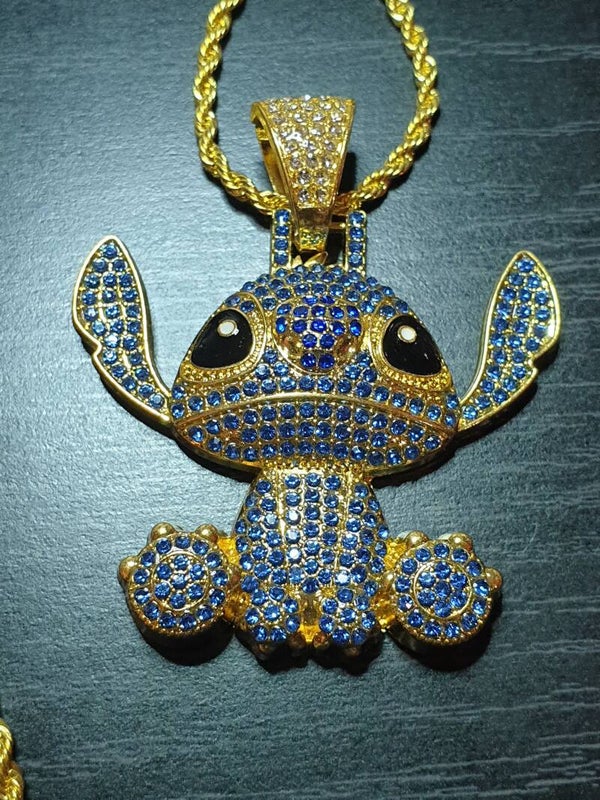 Grand collier "Lilo et Stitch"