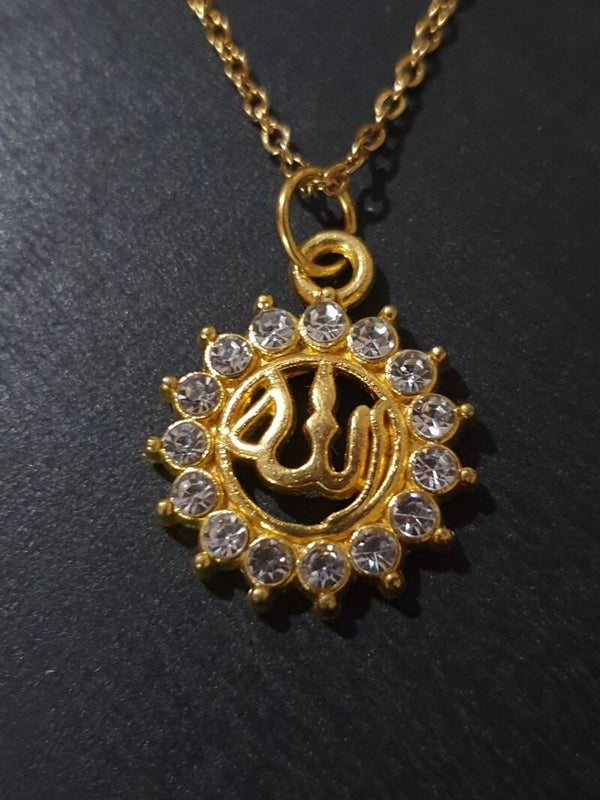 Collier "Allah" doré