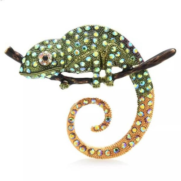 Broche Caméléon 04