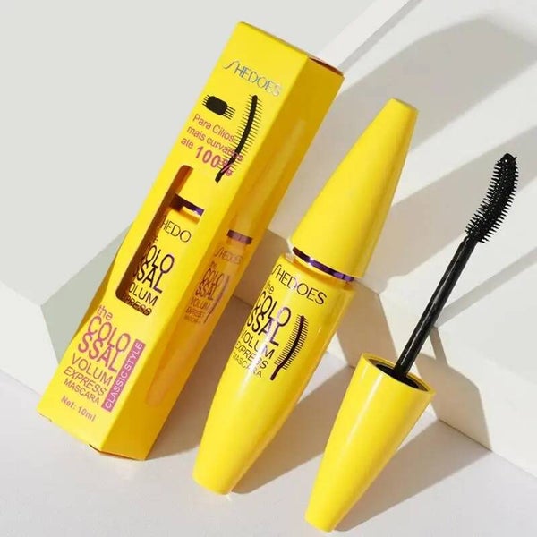 Mascara noir étui jaune