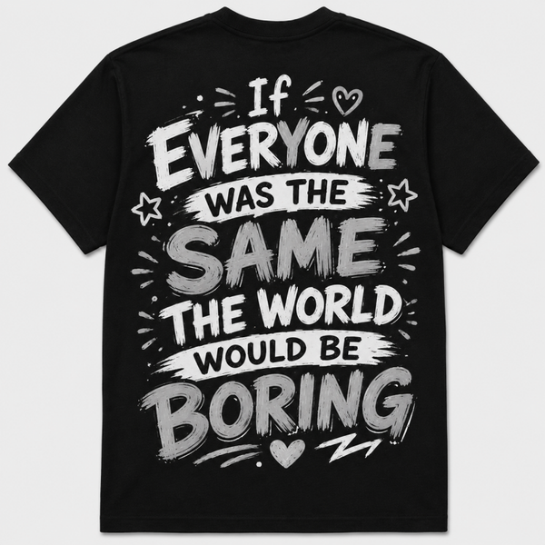 If everyone was the same