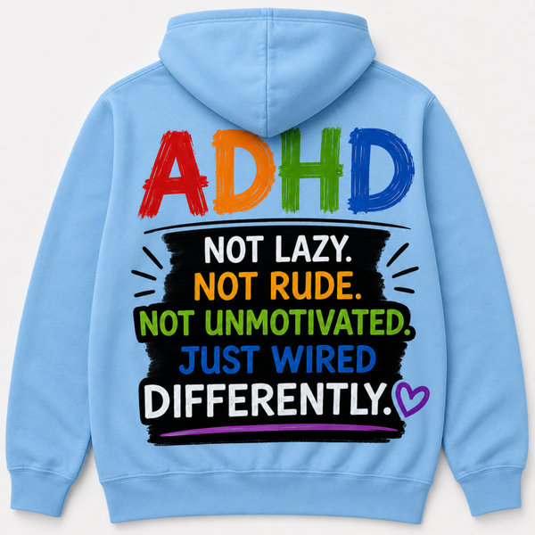 ADHD not lazy