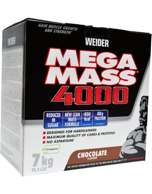 Mega mass 4000 Vainilla. 7 Kg