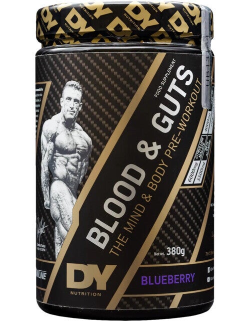 Pre- entreno Blood and Guts 380 g SABOR FRESA
