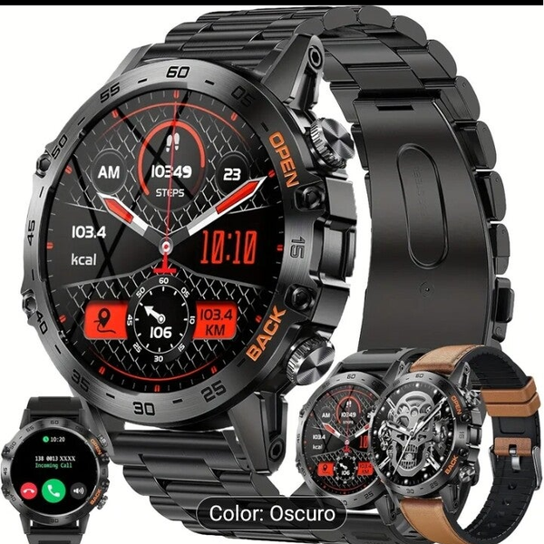 Reloj inteligente hombre 🎁 3 CORREAS