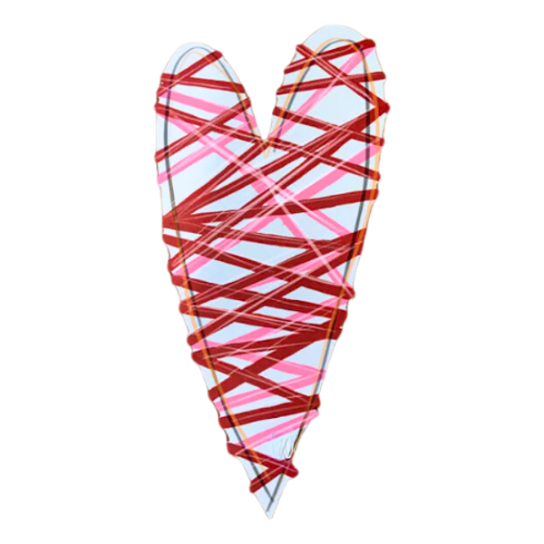 Criss Cross Heart #2405