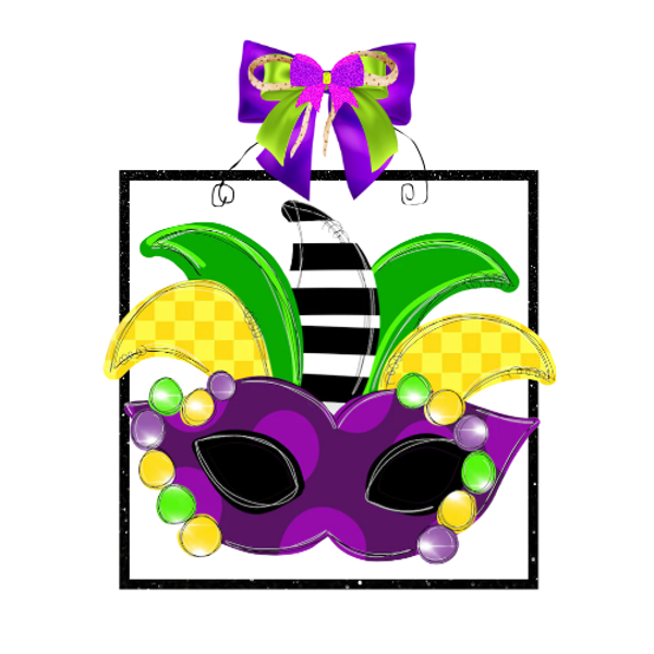 Mardi Gras Mask #2408