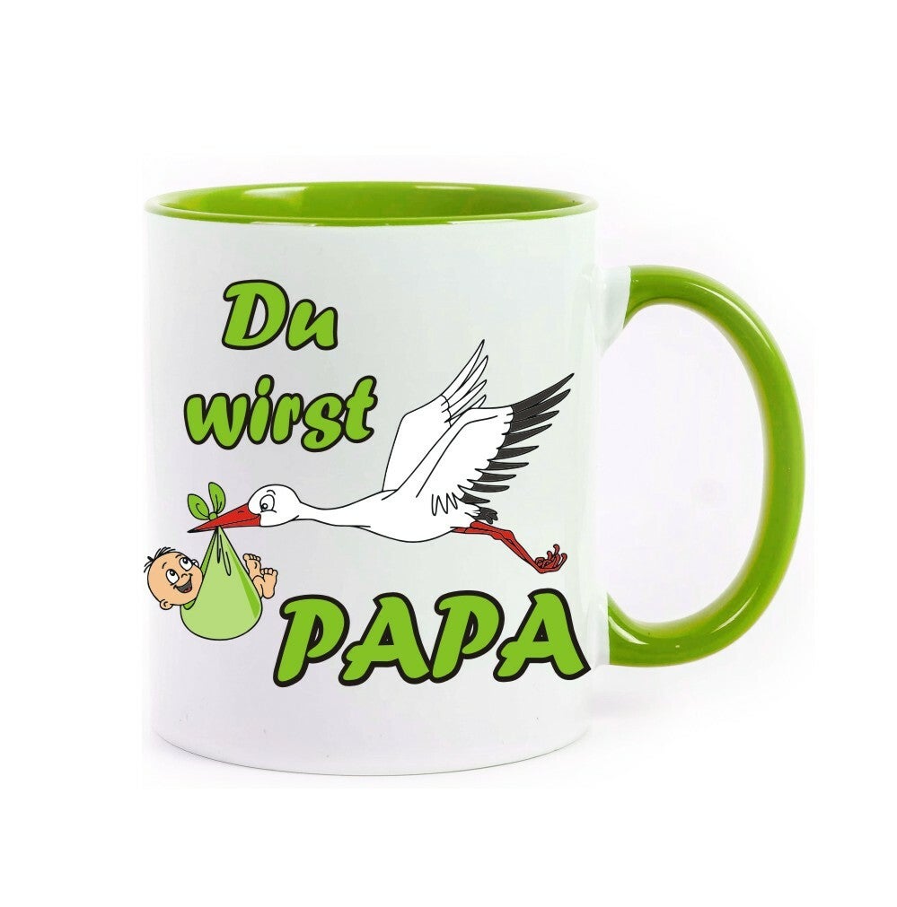 Tasse, Kaffeepott, Kaffeetasse "Du wirst Papa" ideal zum Verschenken