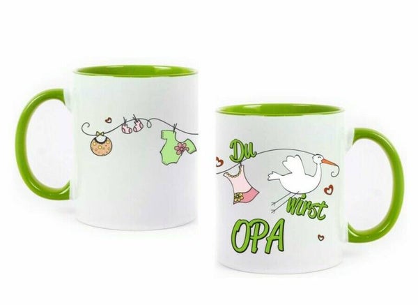 Tasse, Kaffeepott, Kaffeetasse "Du wirst Opa" ideal zum Verschenken