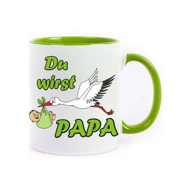 Tasse, Kaffeepott, Kaffeetasse "Du wirst Papa" ideal zum Verschenken