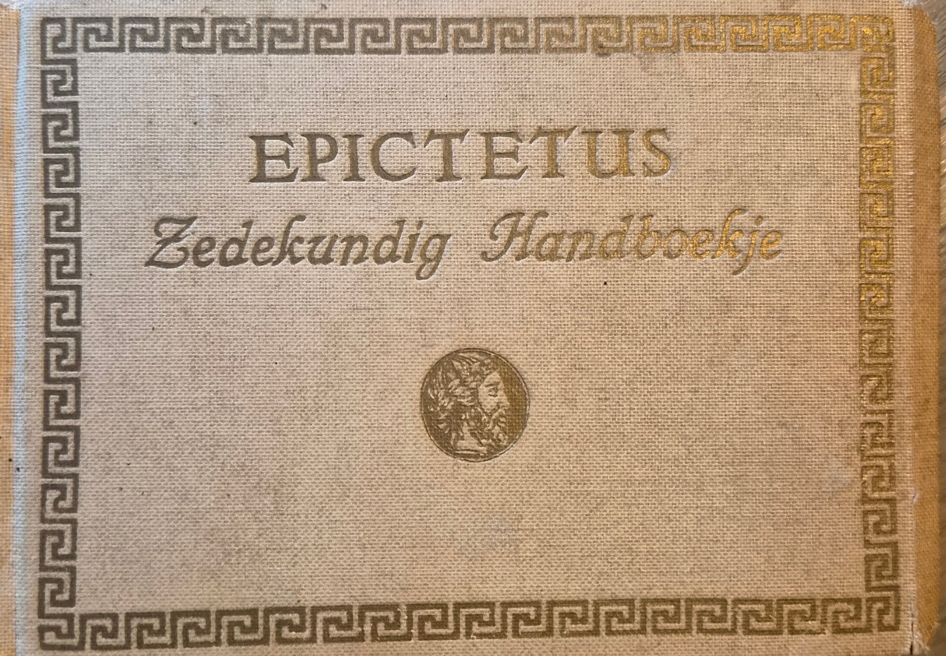 EPICTETUS - Zedekundig Handboekje (Tweedehands / antiquarisch exemplaar)