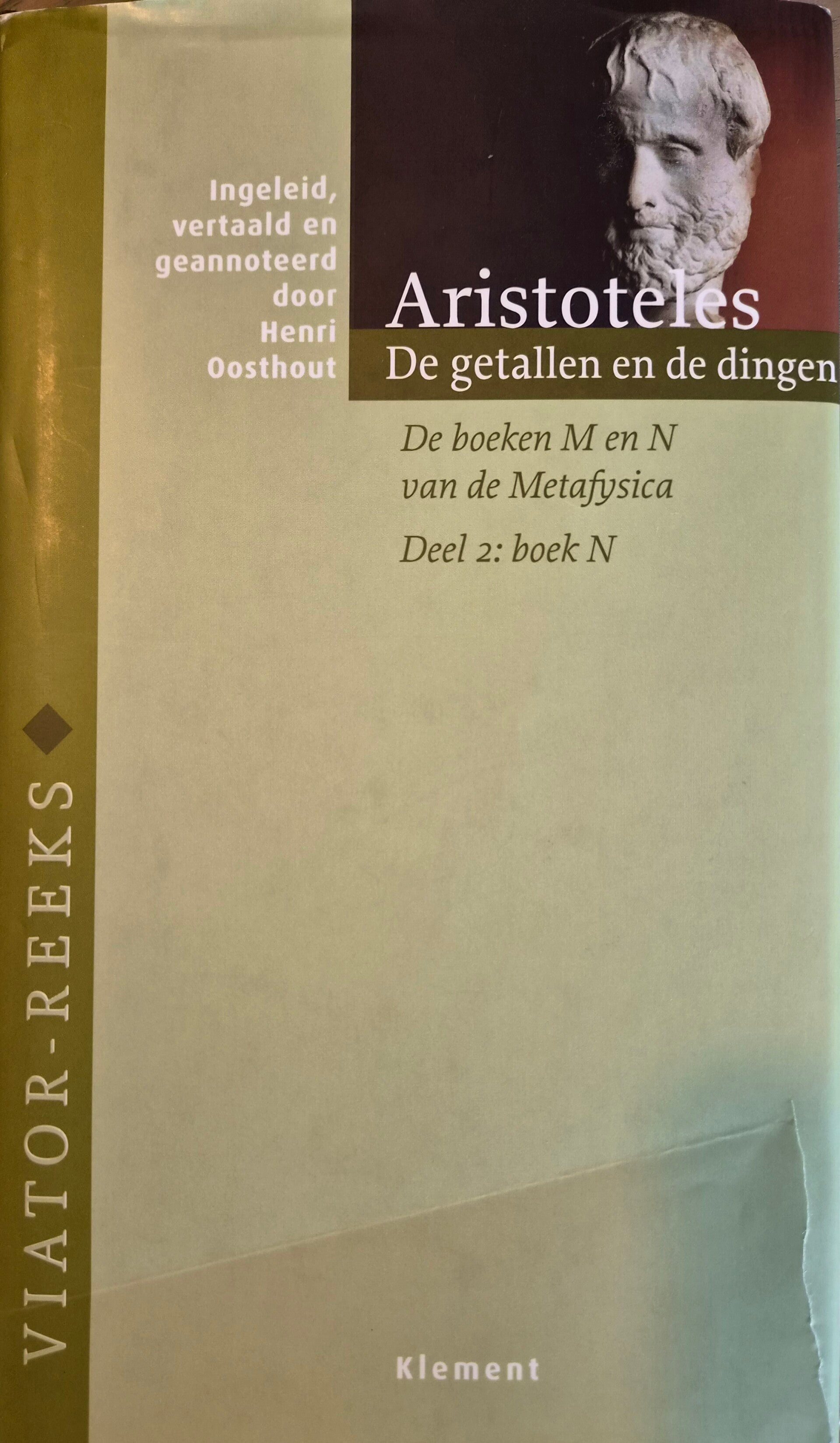 Aristoteles – De getallen en de dingen: De boeken M en N van de Metafysica, deel 2: boek N (Tweedehands)